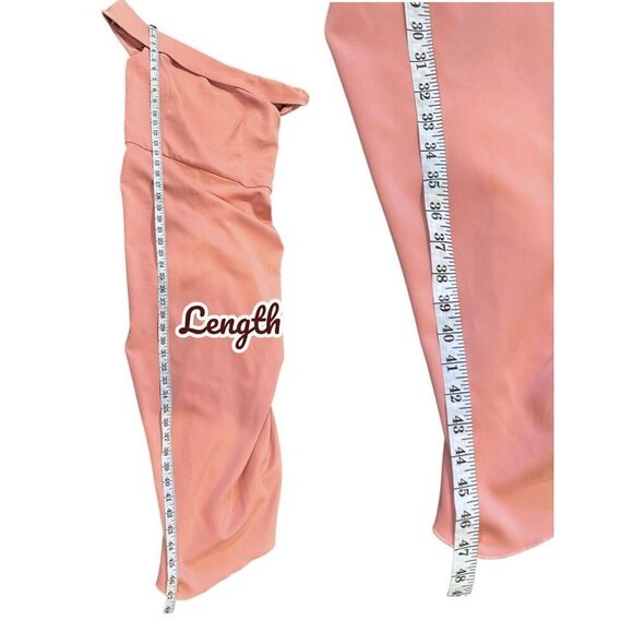 ISSUE NEW YORK Off Shoulder RUFFLE BACK EXPOSED ZIPPER DRESS dress size S - Picture 11 of 15